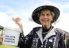 The Pearly Queen Shirley Miles is getting close to her goal of raising $100,000 for the Nelson Hospice. Photo: Phillip Rollo.